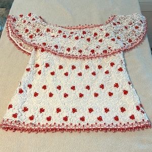 Alexis Lace Off The Shoulder Top